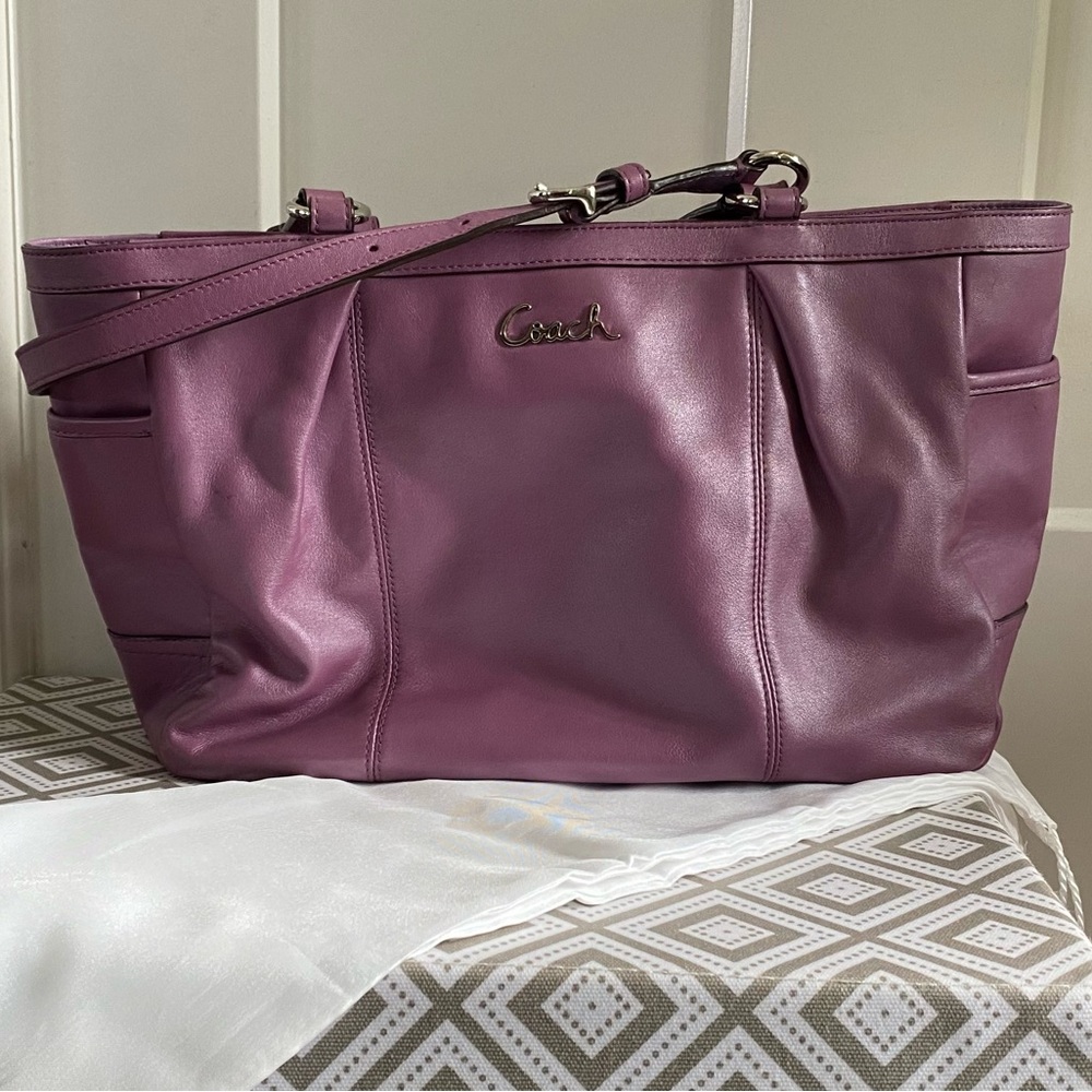 Purple Coach Bag Purse